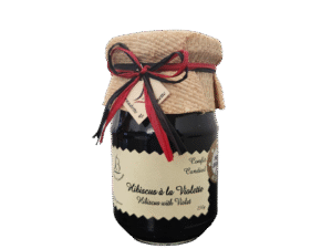 Confit d'Hibiscus à la violette