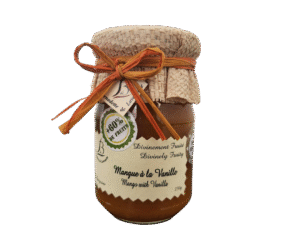 Confiture de mangue à la vanille