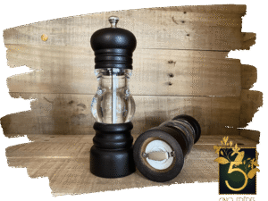 Moulin en bois et acrylique