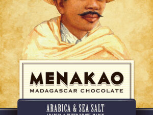 CHOCOLAT AU LAIT (45% CACAO MIN) – ARABICA ET FLEUR DE SEL MARIN 75g