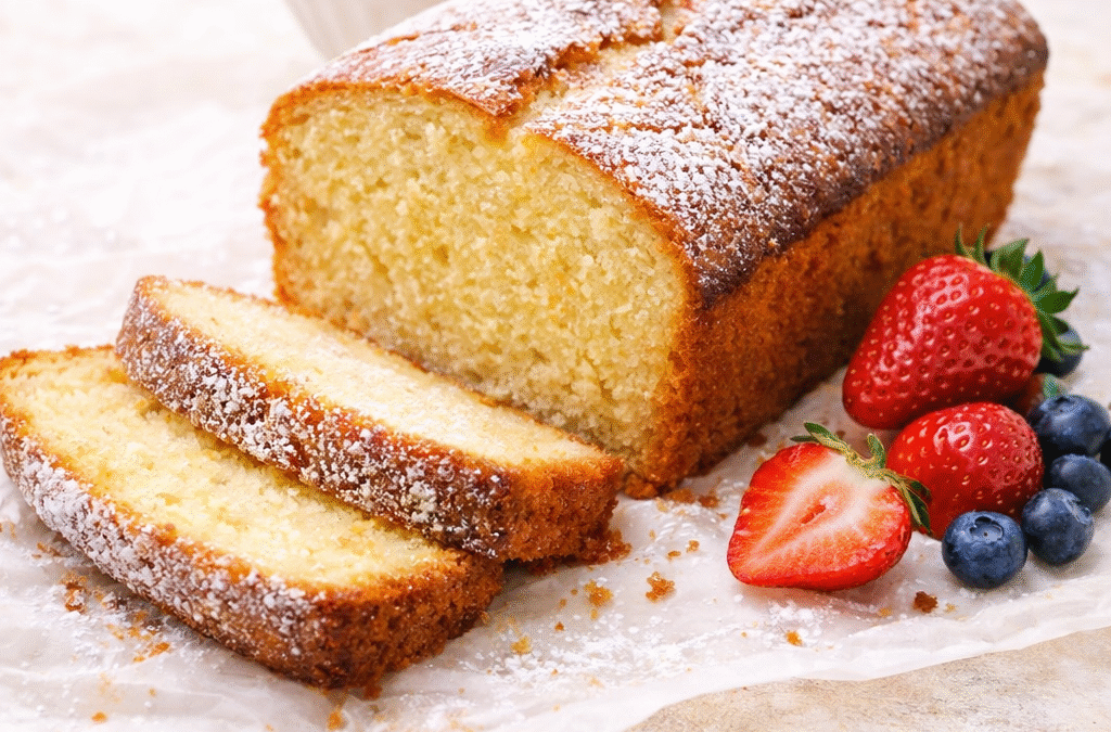 Cake à la vanille